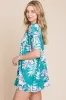 BOMBOM Loose Fit Vintage Floral Tunic Top sold by Charming Charlie