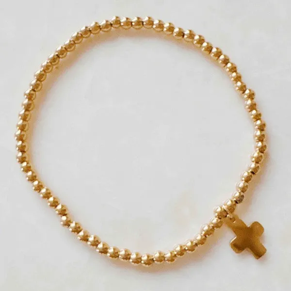 Golden Ball Single Charm Stretch Bracelet sold by Charming Charlie product image thumbnail 5