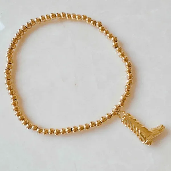 Golden Ball Single Charm Stretch Bracelet sold by Charming Charlie product image thumbnail 4