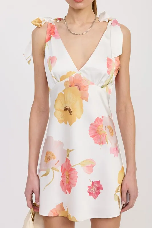 SHOULDER BOWTIE MINI DRESS sold by Charming Charlie product image thumbnail 2