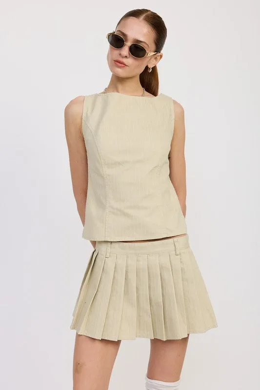 BACKLESS RIDER TOP sold by Charming Charlie product image thumbnail 4