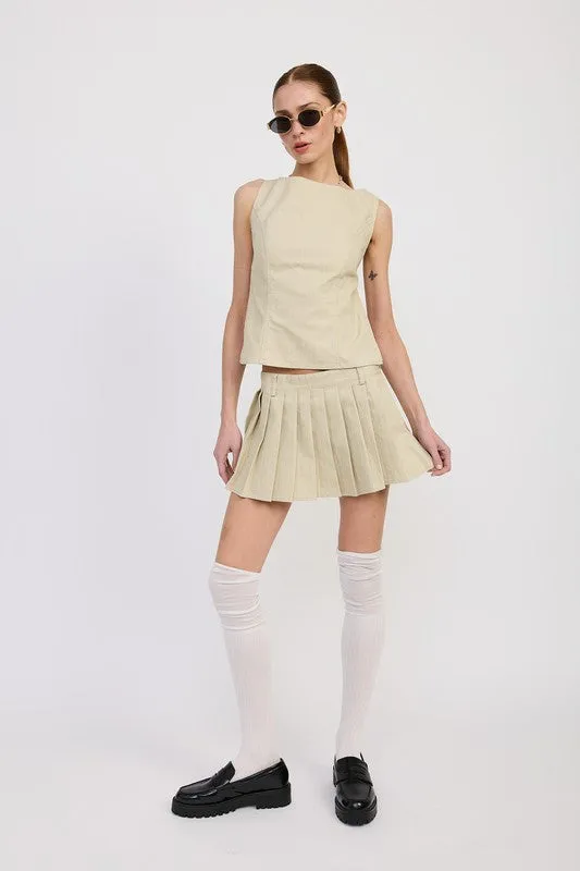 BACKLESS RIDER TOP sold by Charming Charlie product image thumbnail 3