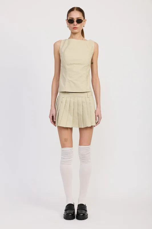 BACKLESS RIDER TOP sold by Charming Charlie product image thumbnail 5