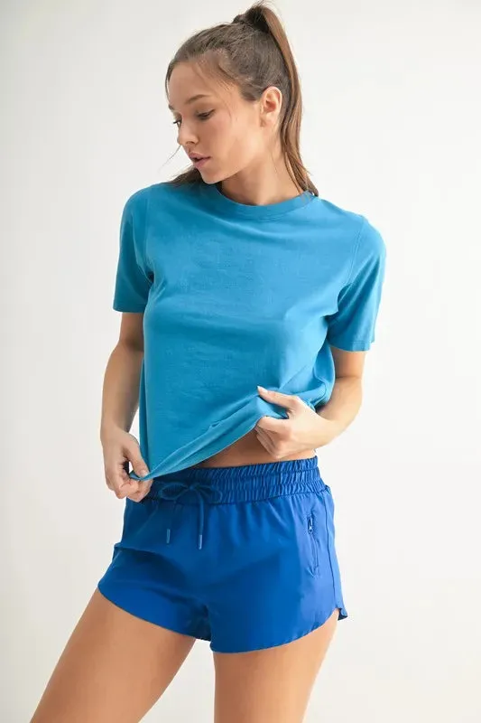 MONO B Round Neck Short Sleeve T-Shirt sold by Charming Charlie