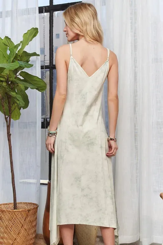 ADORA Printed Spaghetti Strap Midi Dress sold by Charming Charlie product image thumbnail 3