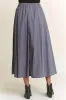 ADORA Drawstring Waist Crinkle Maxi Skirt sold by Charming Charlie