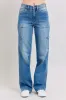 Judy Blue Full Size High Waist 90's Straight Jeans Plus Size sold by Charming Charlie