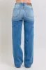 Judy Blue Full Size High Waist 90's Straight Jeans Plus Size sold by Charming Charlie