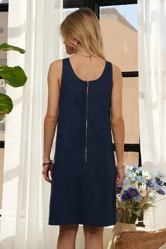 ADORA Pin Stripes Ruffled Mini Dress sold by Charming Charlie product image thumbnail 3