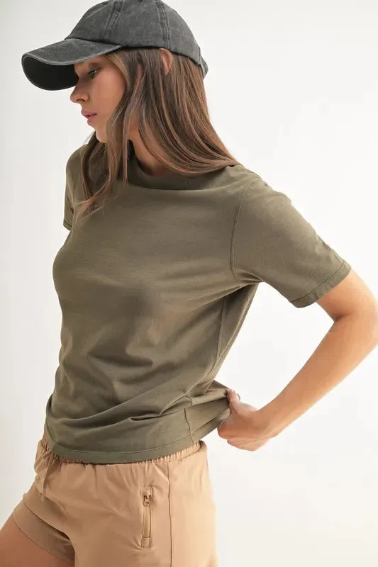 MONO B Round Neck Short Sleeve T-Shirt sold by Charming Charlie product image thumbnail 2