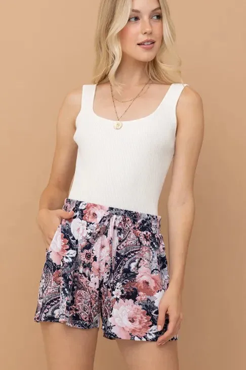 And The Why Wrinkle-free Stretchy Cooling Fabric Shorts sold by Charming Charlie product image thumbnail 2