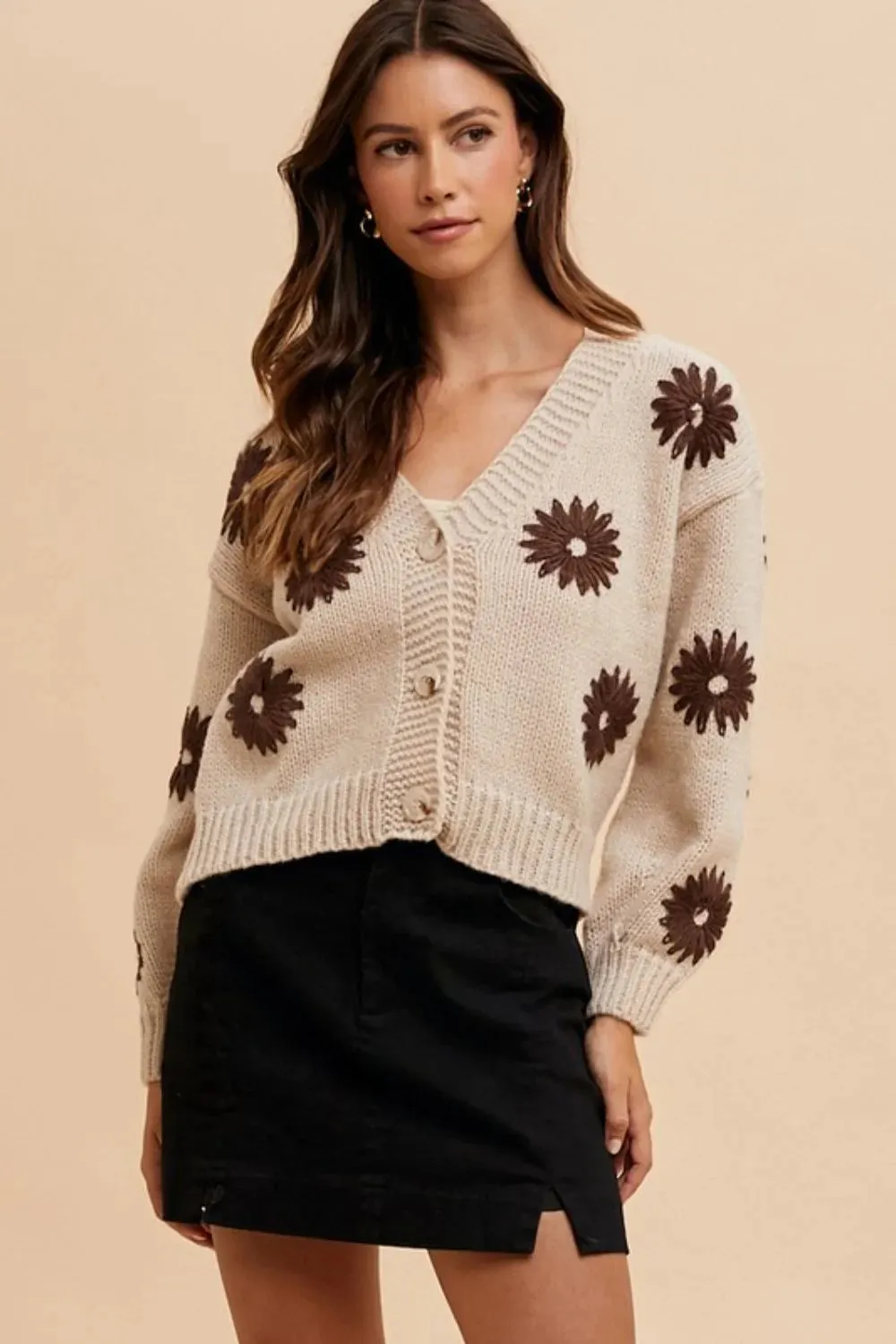 Annie Wear Comfort Stretch Cotton Slit Detailed Mini Skirt sold by Charming Charlie product image thumbnail 2