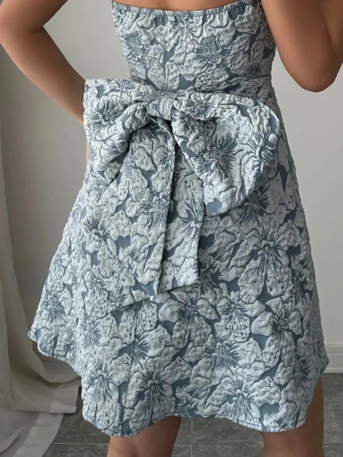 Bow Back Tube Mini Dress sold by Charming Charlie product image thumbnail 5