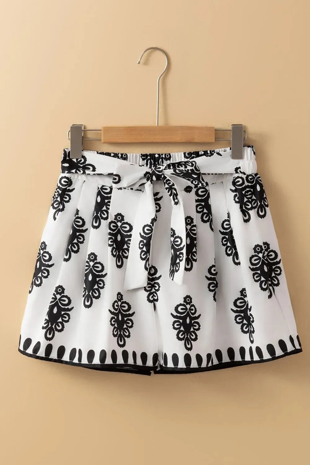 Tied Printed Shorts sold by Charming Charlie product image thumbnail 5