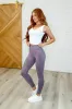 Squat Squad High Waisted Leggings in Frosted Mulberry sold by Charming Charlie