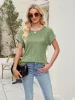 Round Neck Short Sleeve T-Shirt sold by Charming Charlie