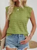Eyelet Round Neck Cap Sleeve Top sold by Charming Charlie