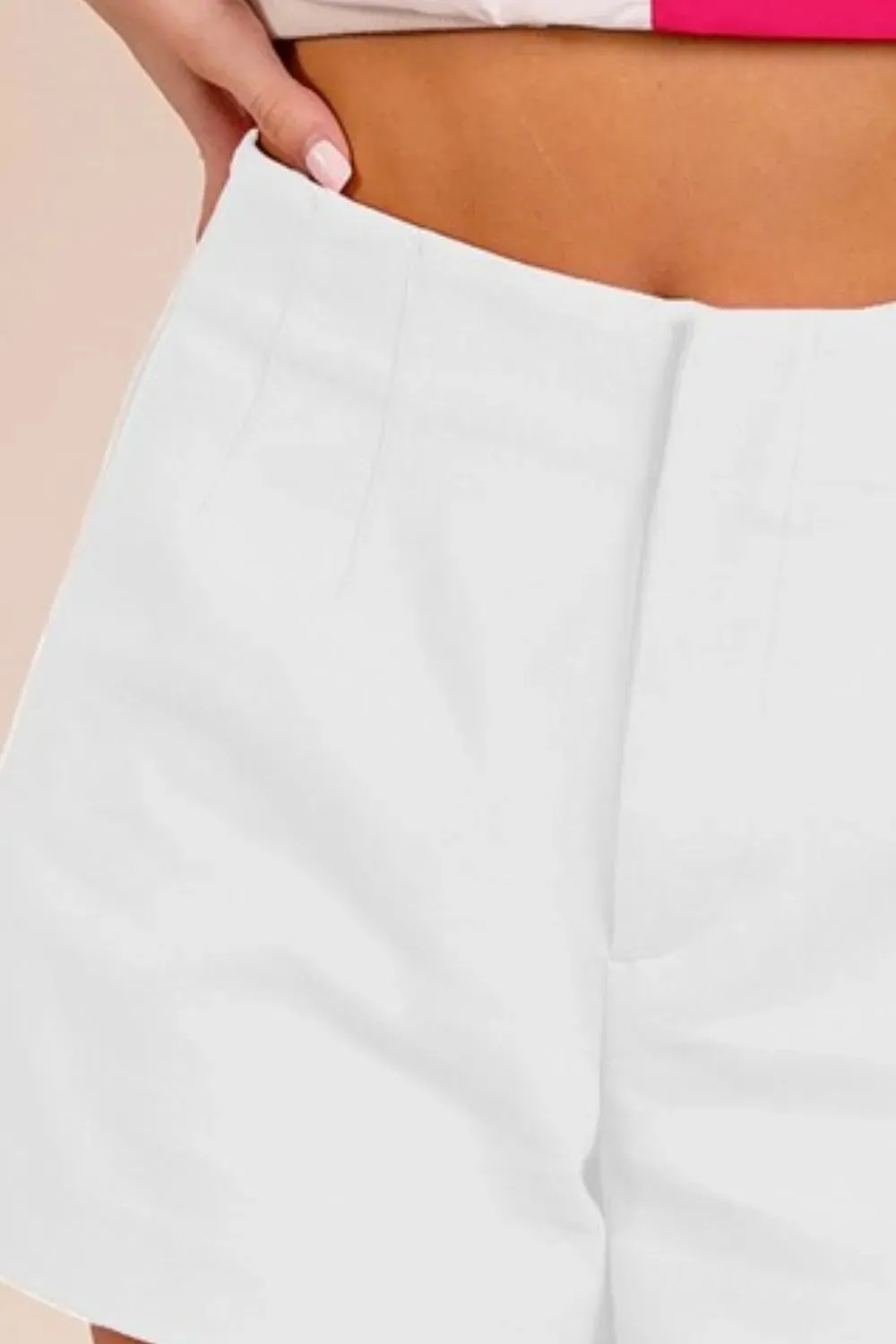 BiBi Bandless Tailored Shorts sold by Charming Charlie product image thumbnail 2