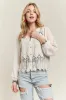 ADORA Button Down Embroidered Blouse sold by Charming Charlie