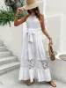Lace Detail Sleeveless Maxi Cami Dress sold by Charming Charlie