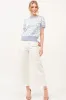 And The Why Short Sleeve Floral Pattern Knit Top sold by Charming Charlie
