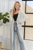 ADORA Long Sleeves Crochet Elastic Cardigan sold by Charming Charlie