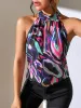 Printed Sleeveless Top sold by Charming Charlie