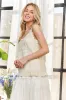 ADORA Embroidered Crochet Tank Top sold by Charming Charlie