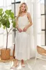 ADORA Embroidered Crochet Tank Top sold by Charming Charlie