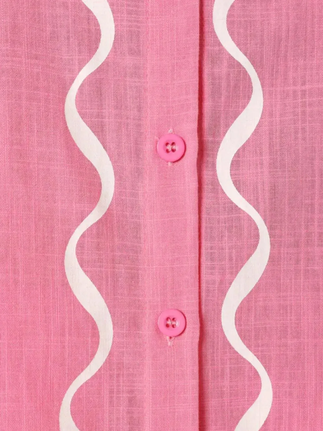 Button Up Half Sleeve Top and Shorts Set sold by Charming Charlie product image thumbnail 5