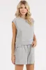 Mittoshop French Terry Crew Neck Top and Shorts Set sold by Charming Charlie