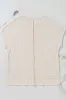 Solid Color Textured Seamed Short Sleeve Top sold by Charming Charlie