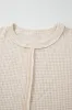 Solid Color Textured Seamed Short Sleeve Top sold by Charming Charlie