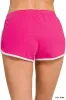 Zenana Elastic Waistband Dolphin Shorts sold by Charming Charlie