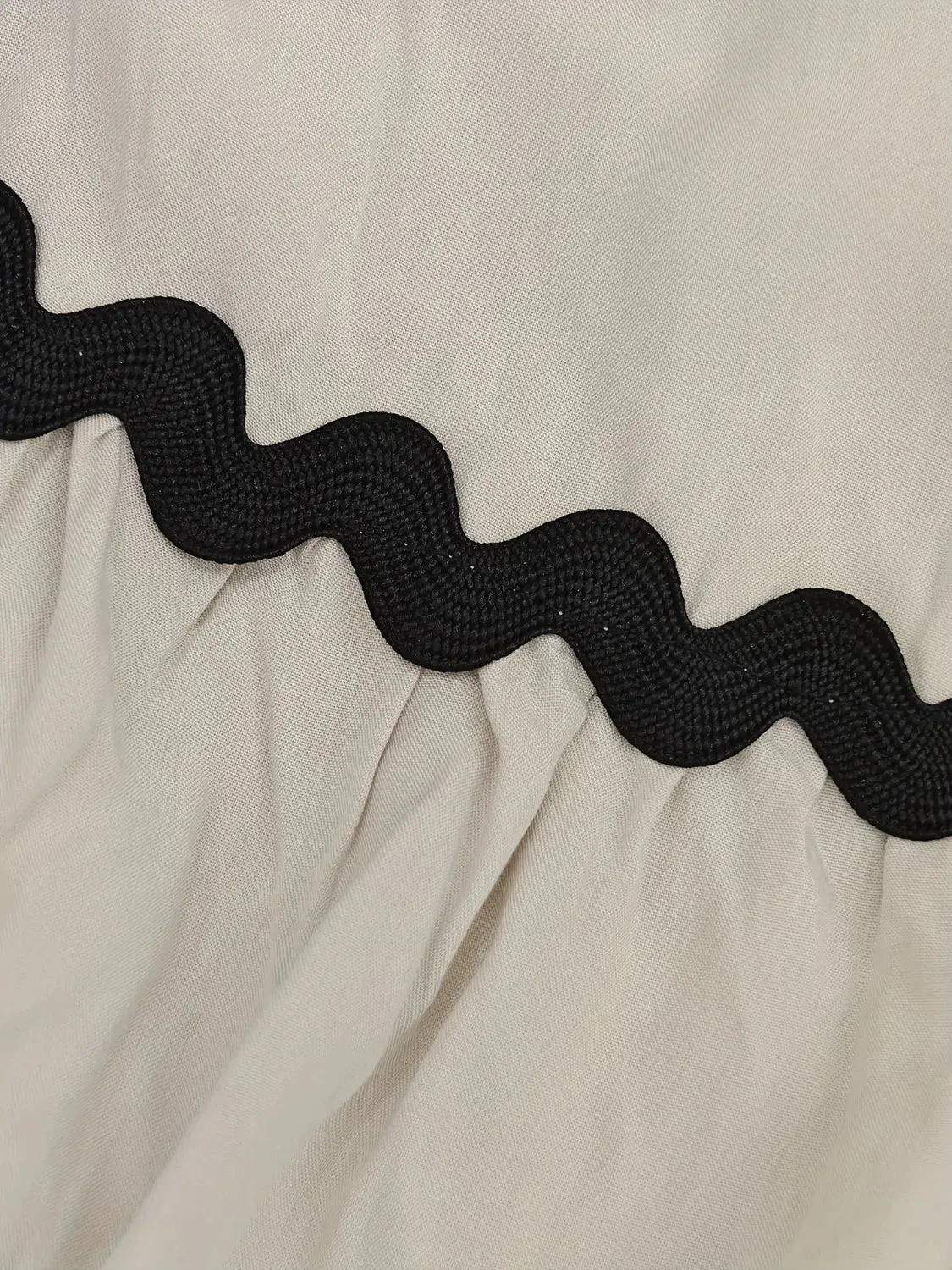 Smocked Round Neck Cap Sleeve Dress sold by Charming Charlie product image thumbnail 3