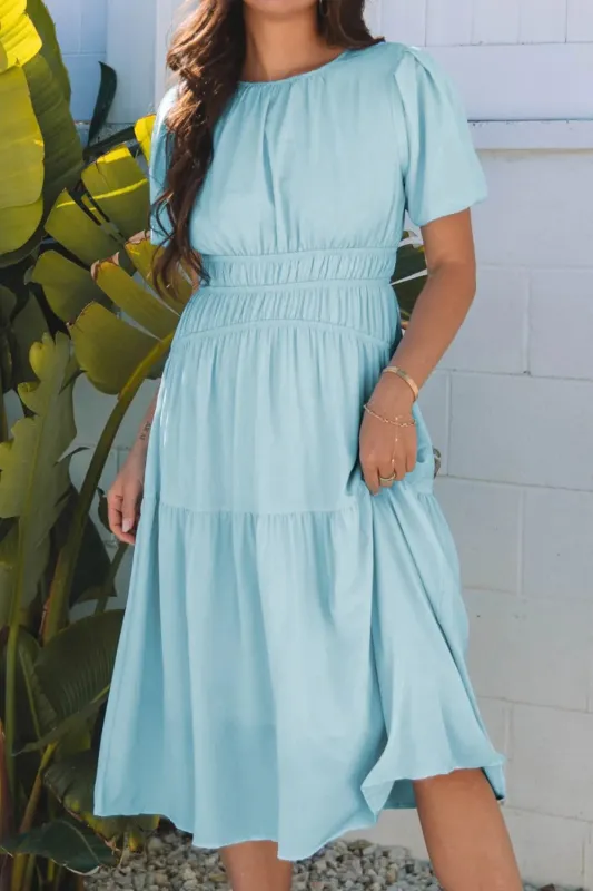 Round Neck Half Sleeve Dress sold by Charming Charlie