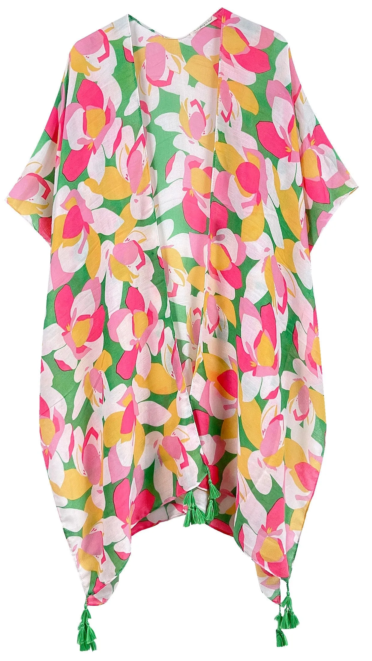 Floral Print Kimono sold by Charming Charlie product image thumbnail 5