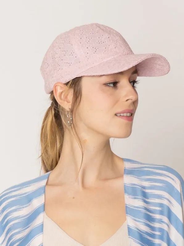 Eyelet Baseball Cap sold by Charming Charlie
