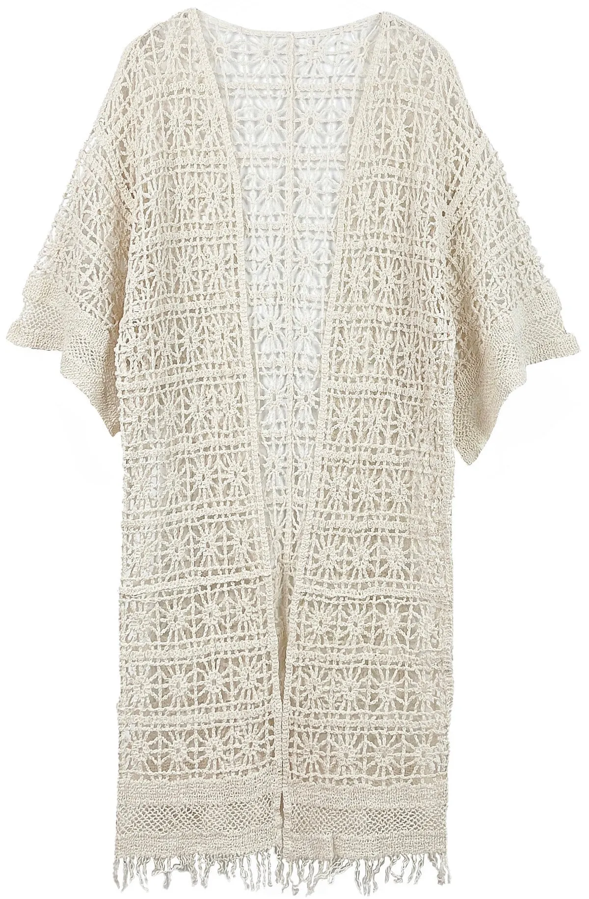 Crochet Cardigan sold by Charming Charlie product image thumbnail 4