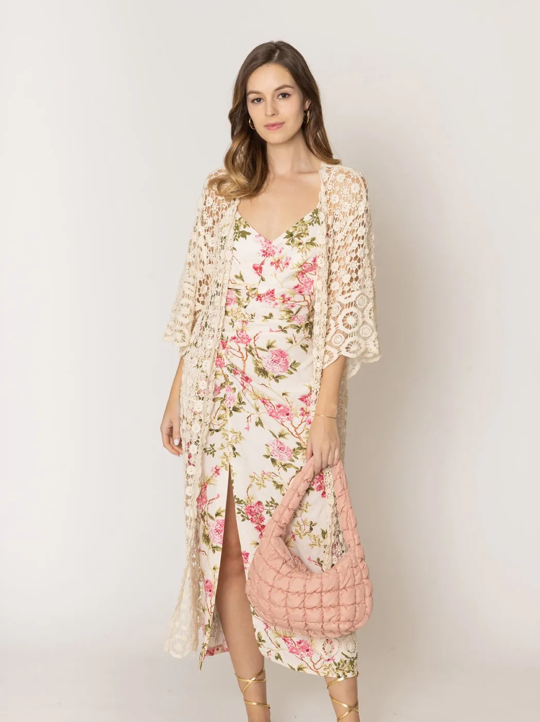 Crochet Cardigan sold by Charming Charlie