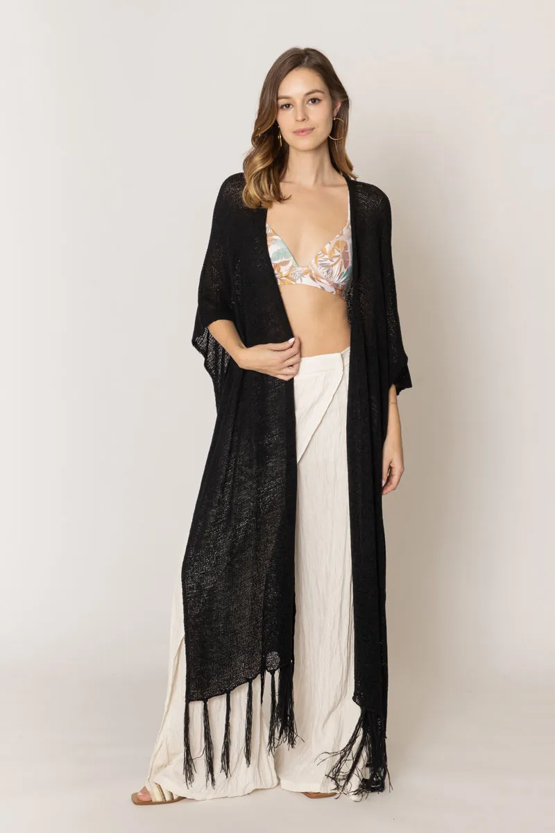 Knit Fridge Kimono sold by Charming Charlie product image thumbnail 5