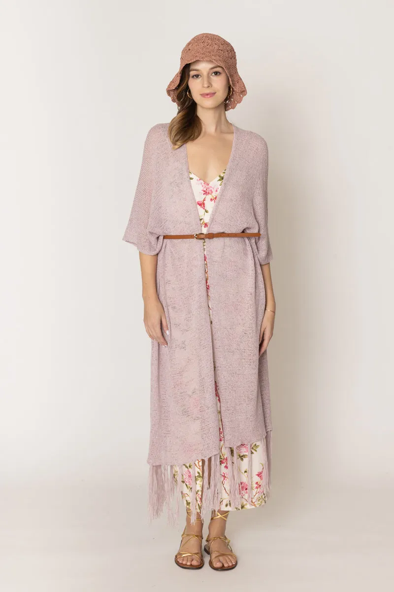 Knit Fridge Kimono sold by Charming Charlie product image thumbnail 3