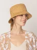 Straw Bucket Hat sold by Charming Charlie