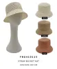 Straw Bucket Hat sold by Charming Charlie