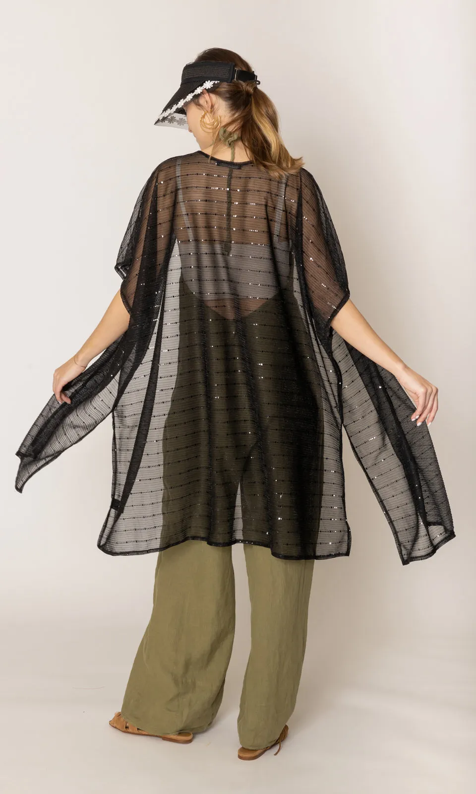 Lurex Kimono sold by Charming Charlie product image thumbnail 2