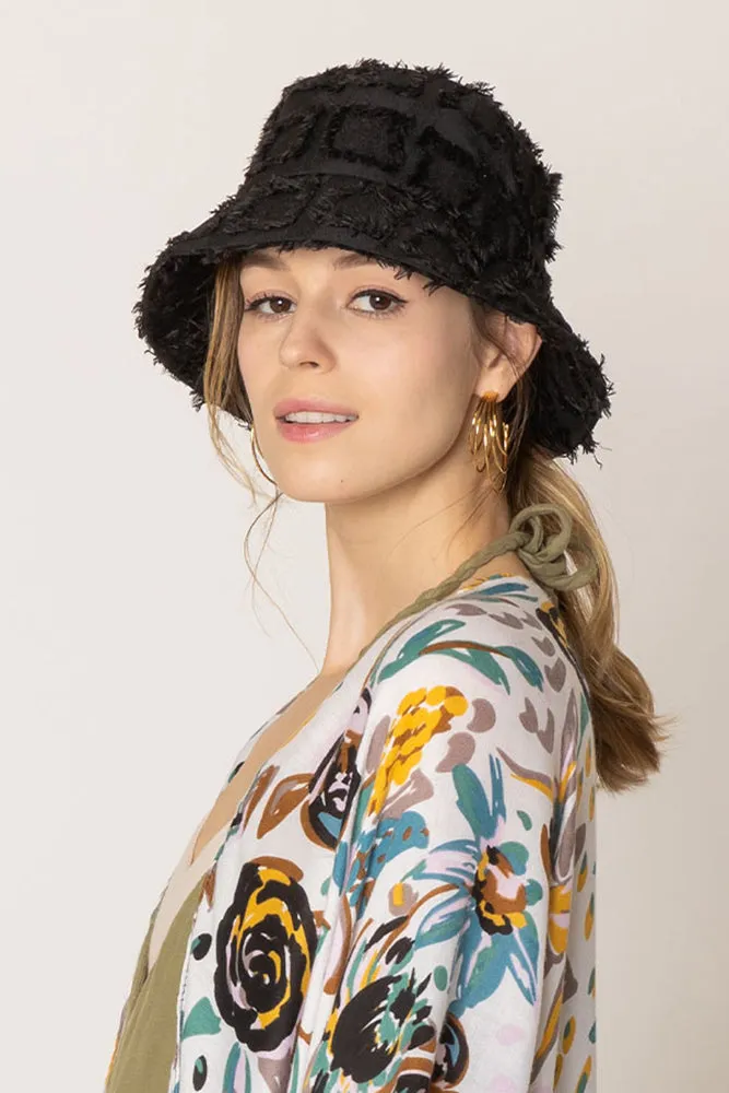 Distressed Denim Bucket Hat sold by Charming Charlie product image thumbnail 2