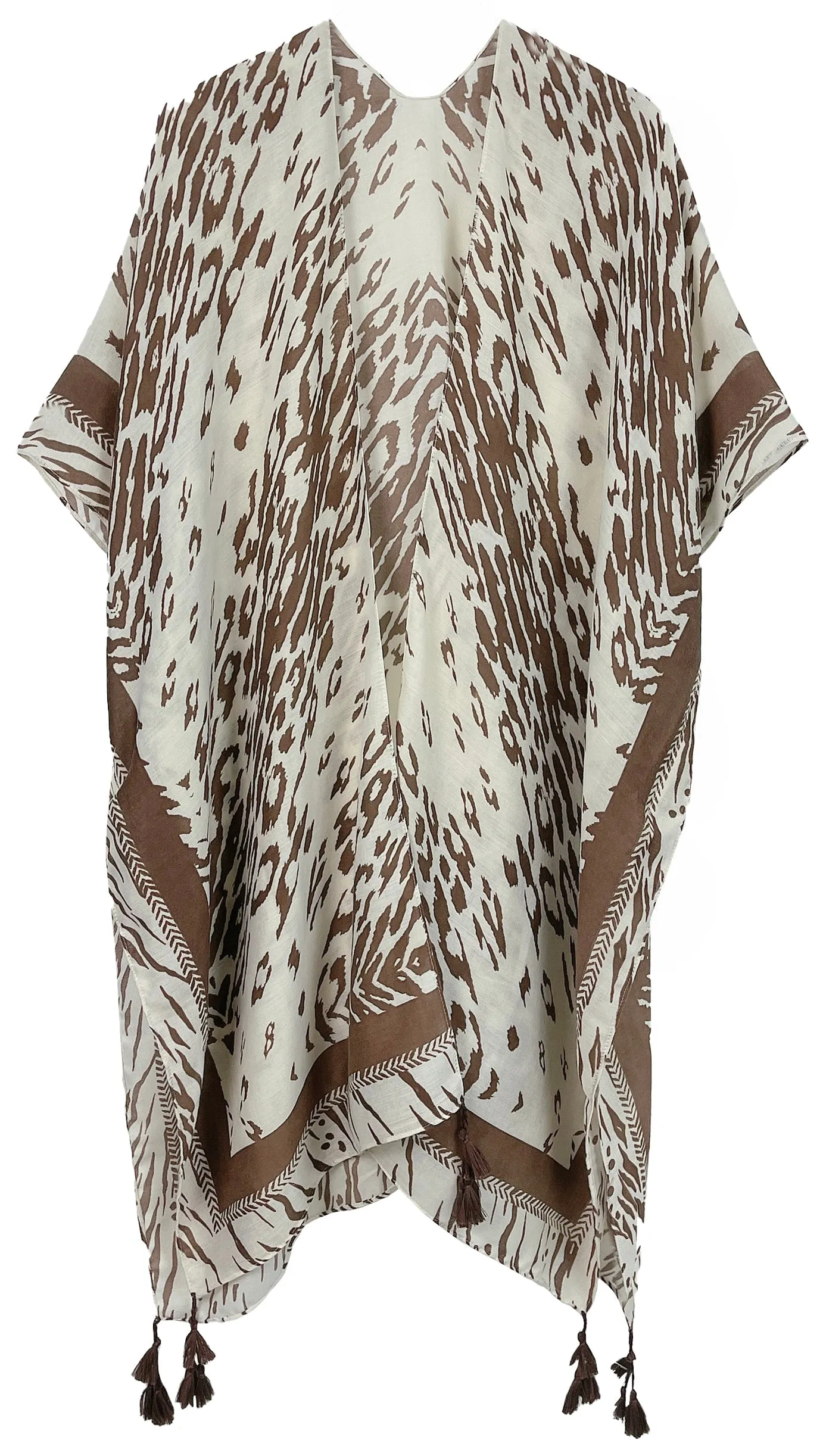 Animal Print Kimono sold by Charming Charlie product image thumbnail 3