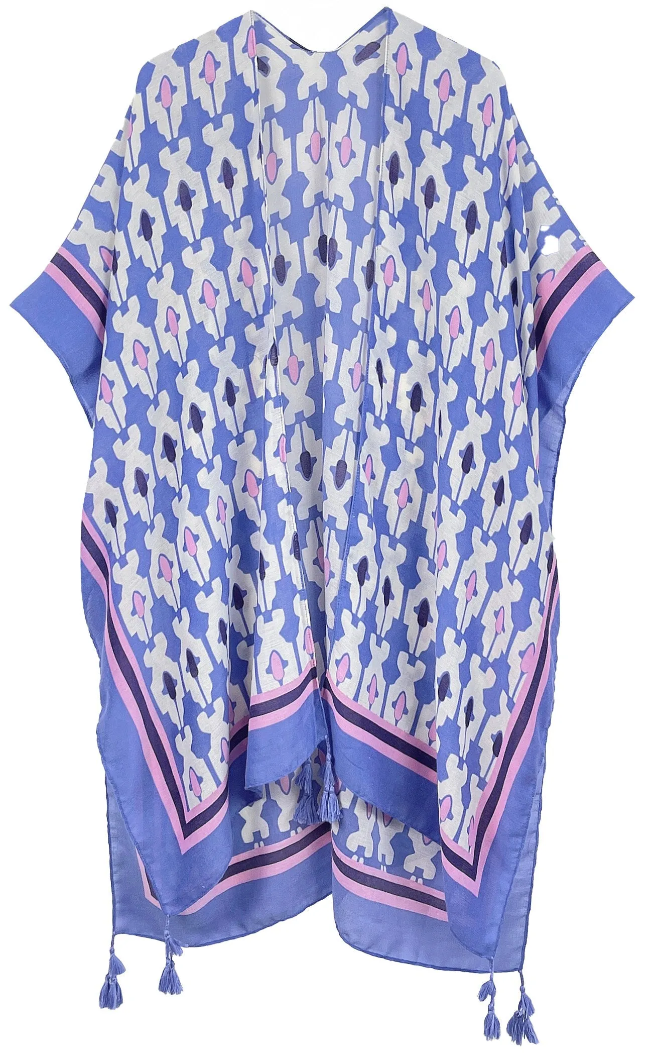 Tile Print Kimono sold by Charming Charlie product image thumbnail 4