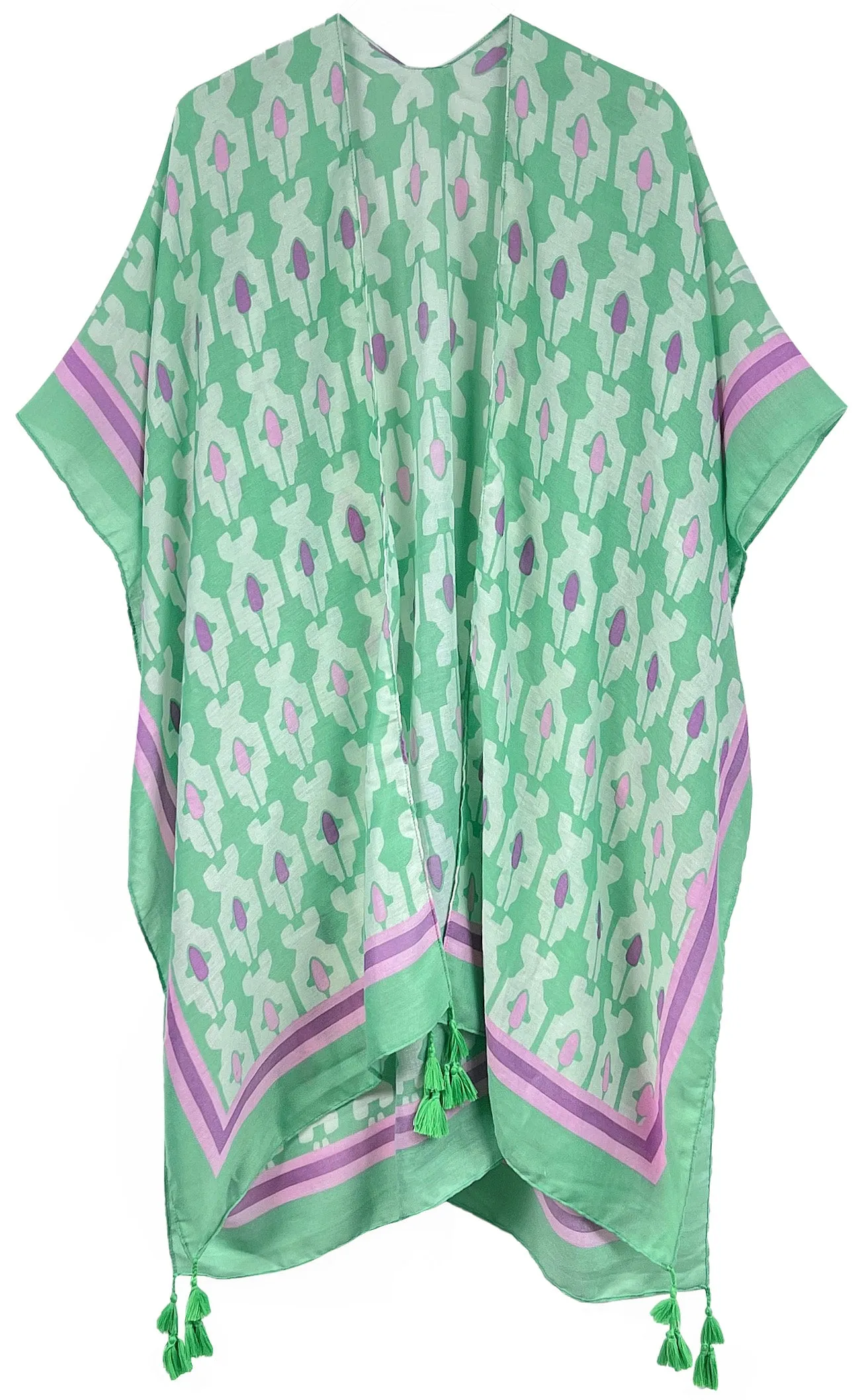 Tile Print Kimono sold by Charming Charlie product image thumbnail 5