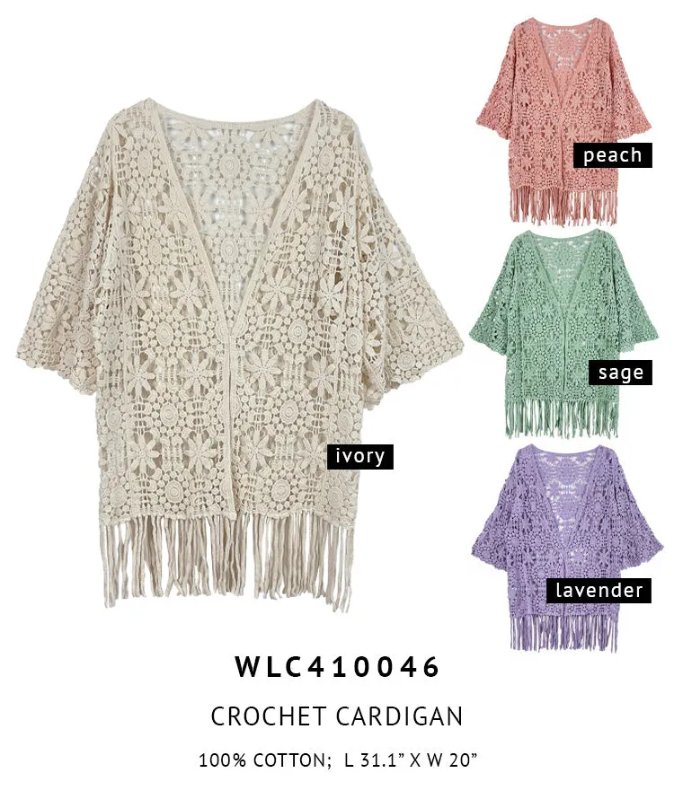 Crochet Cardigan sold by Charming Charlie product image thumbnail 3